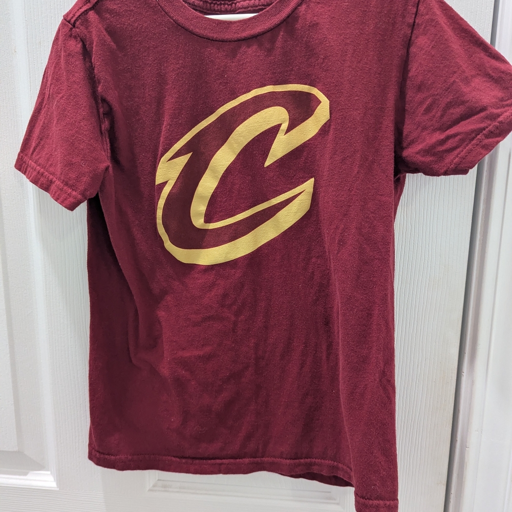 Kids Maroon and Gold Graphic T-Shirt